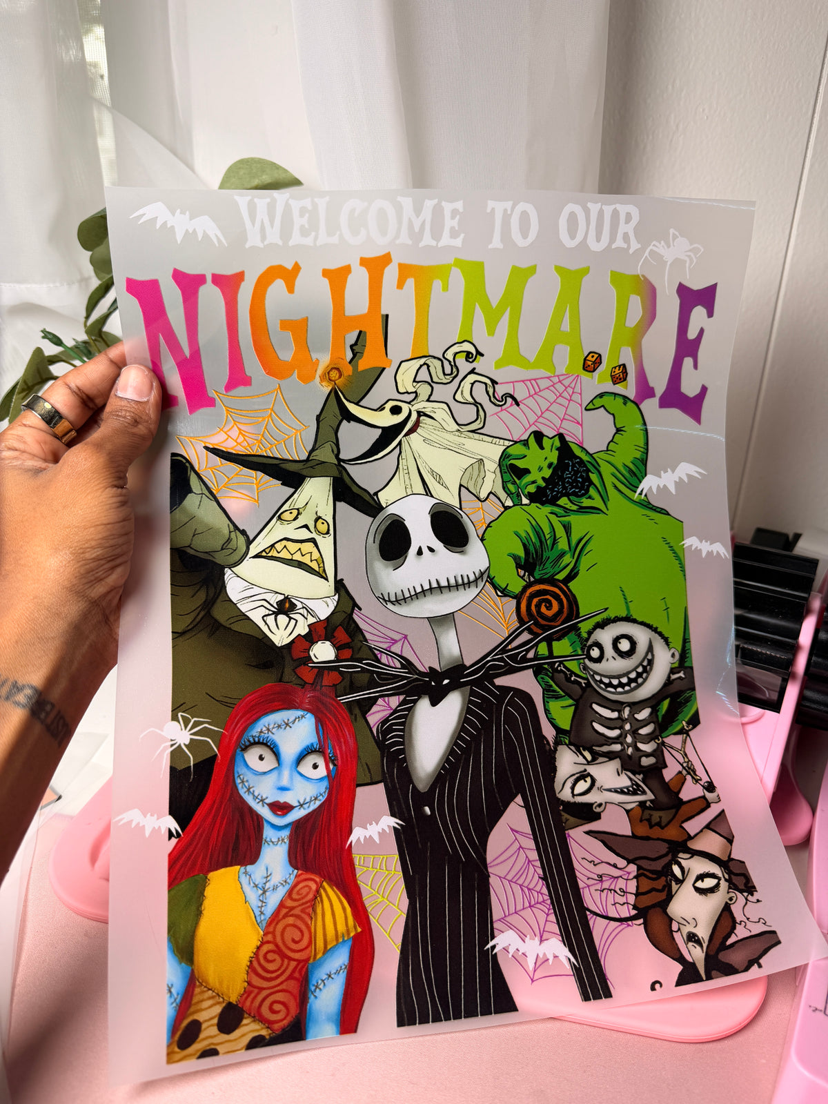 Nightmare before Christmas DTF