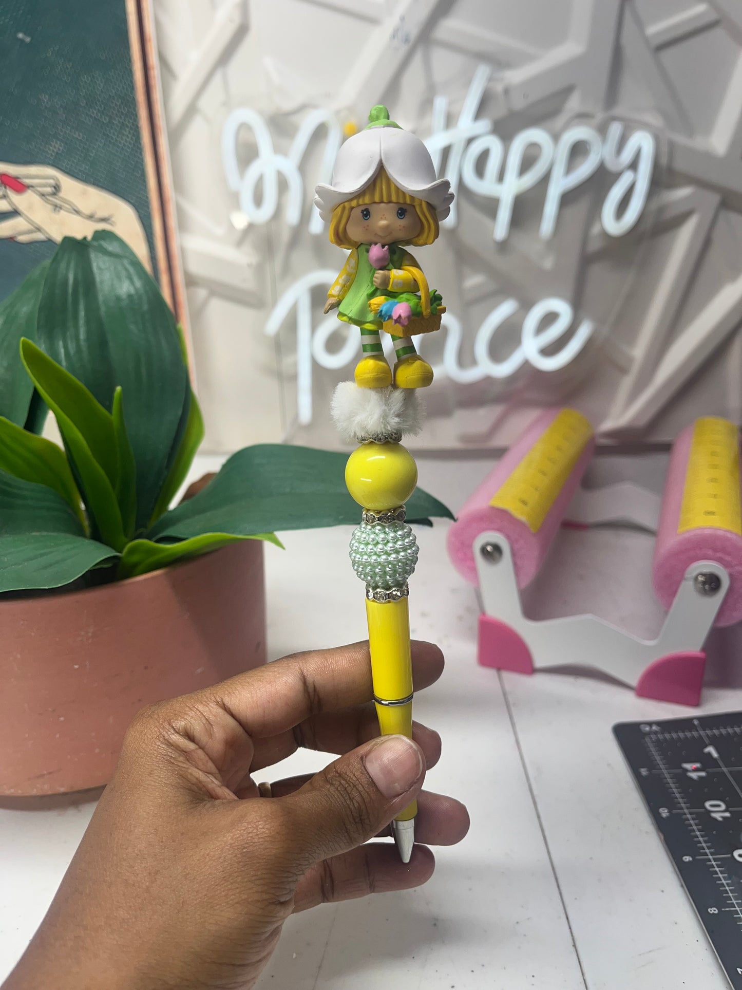 Mint Tulip Pen