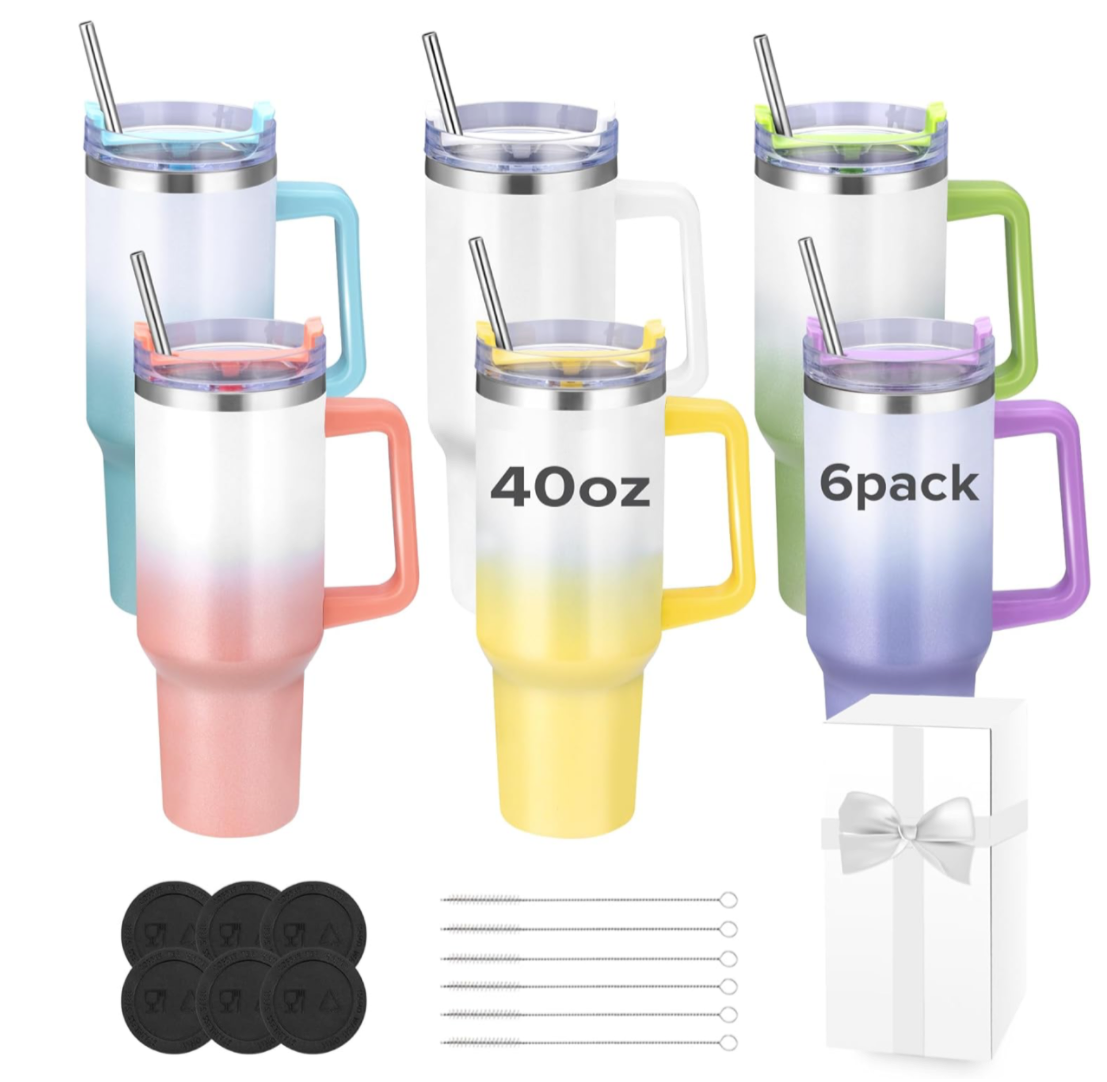 2 Toned 40oz Tumbler