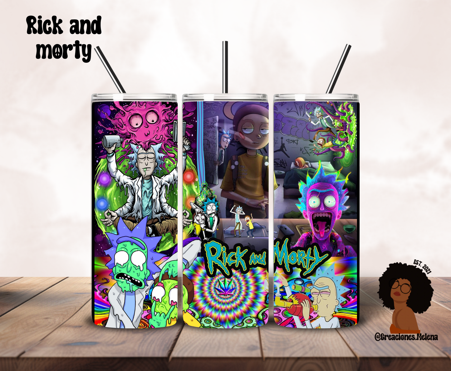 Rick and Morty 20oz Tumbler