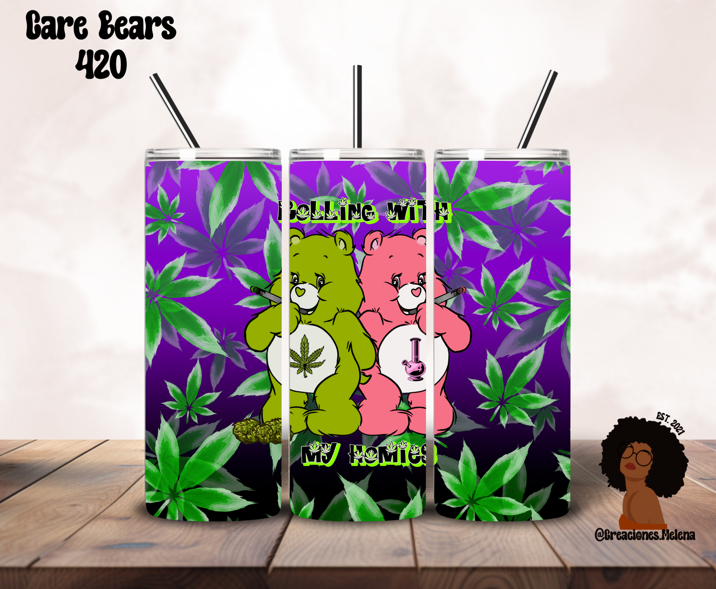 420 Care Bears 20oz Tumbler