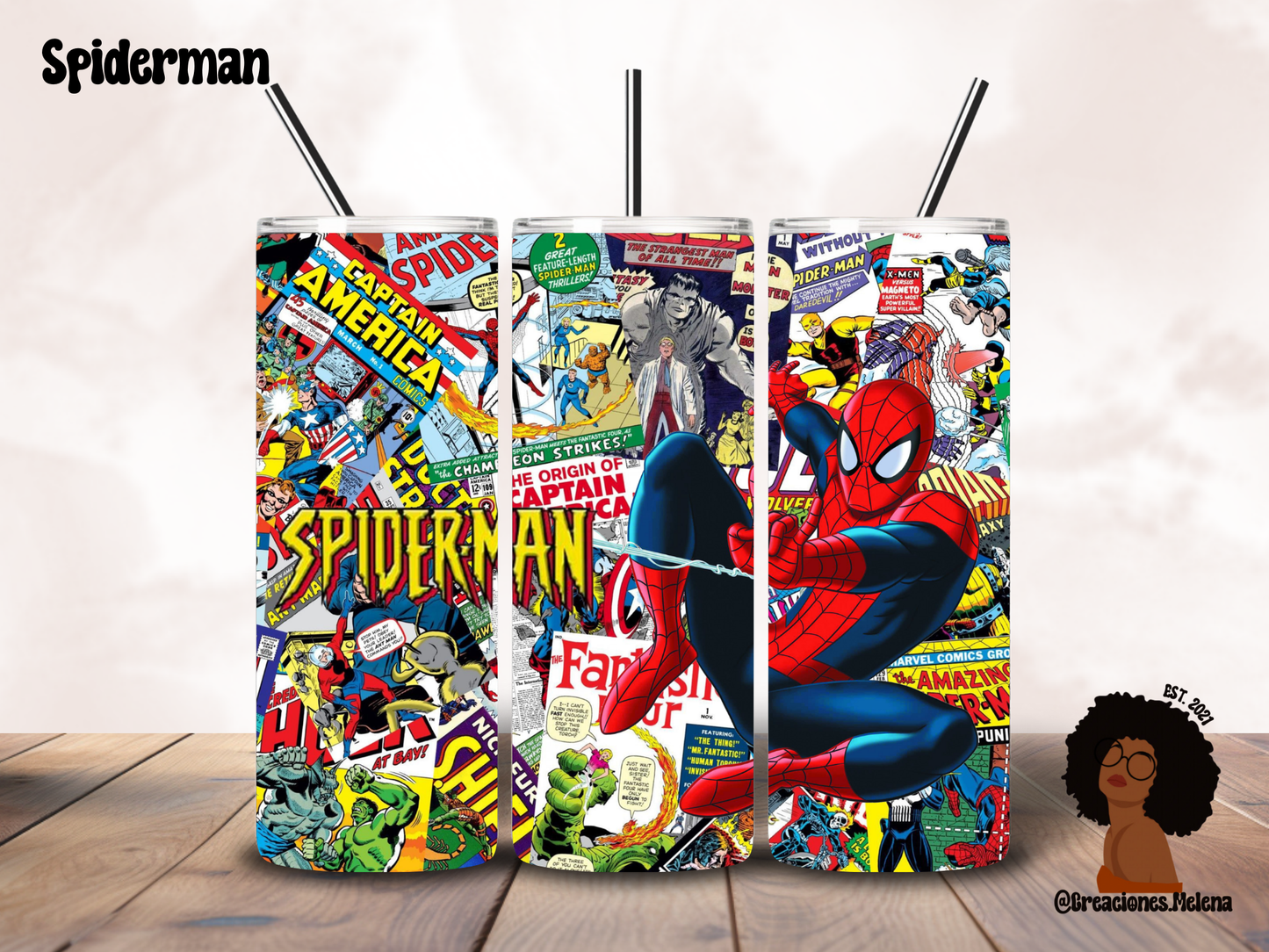 Spiderman 20oz Tumbler