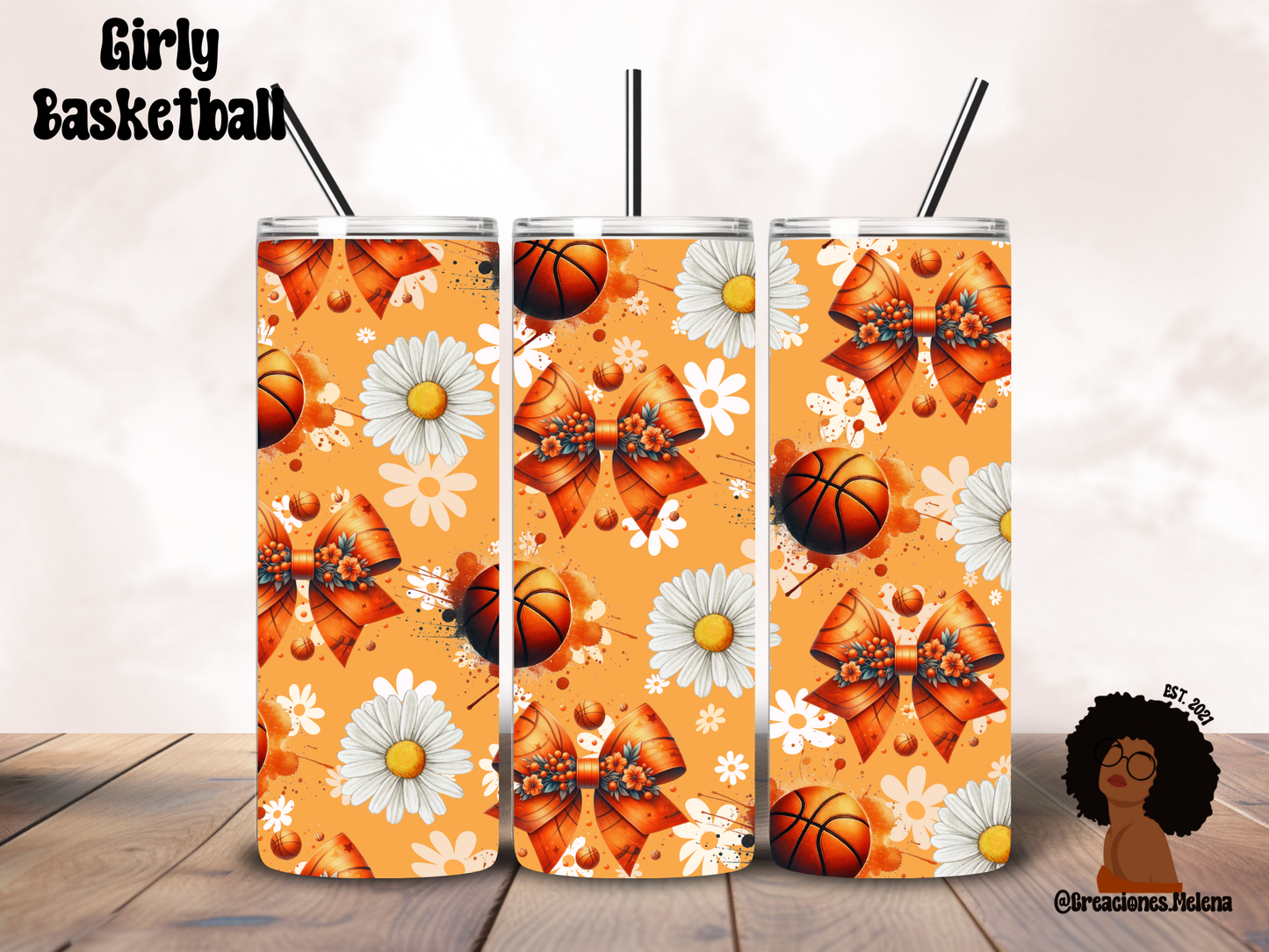 Girl Basketball 20oz Tumbler