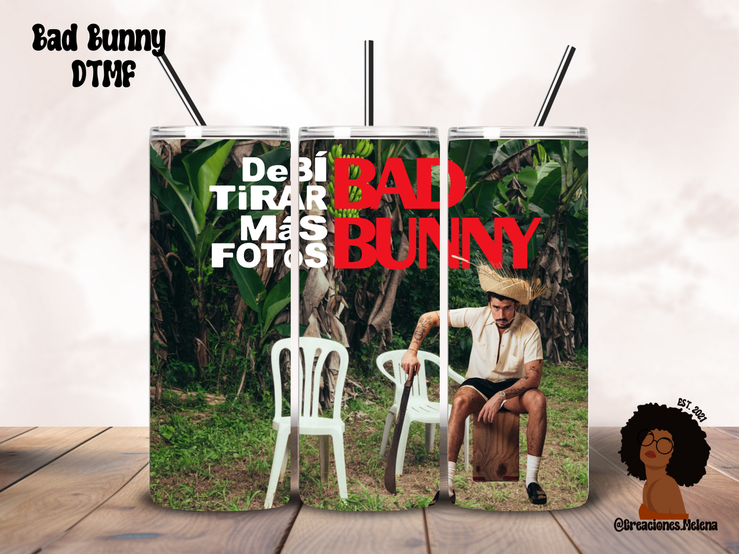 Bad Bunny 20oz Tumbler