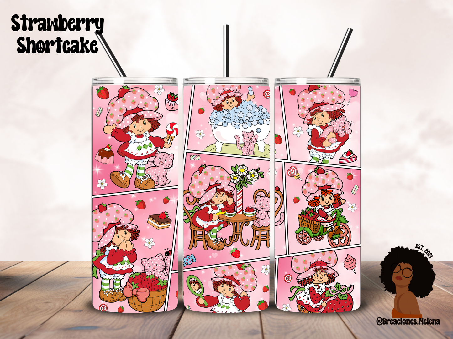 Strawberry Shortcake 20oz Tumbler
