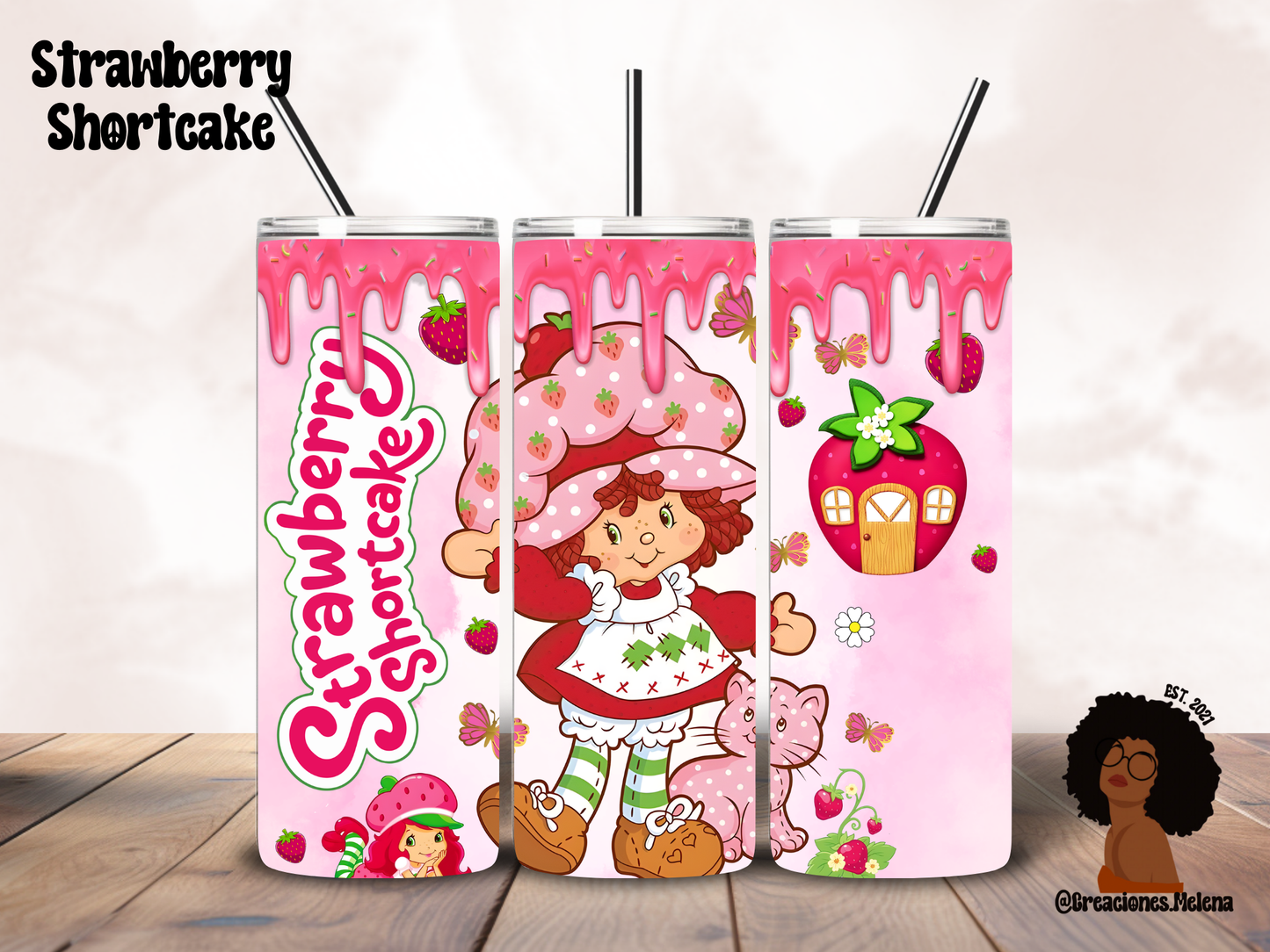 Strawberry Shortcake 20oz Tumbler