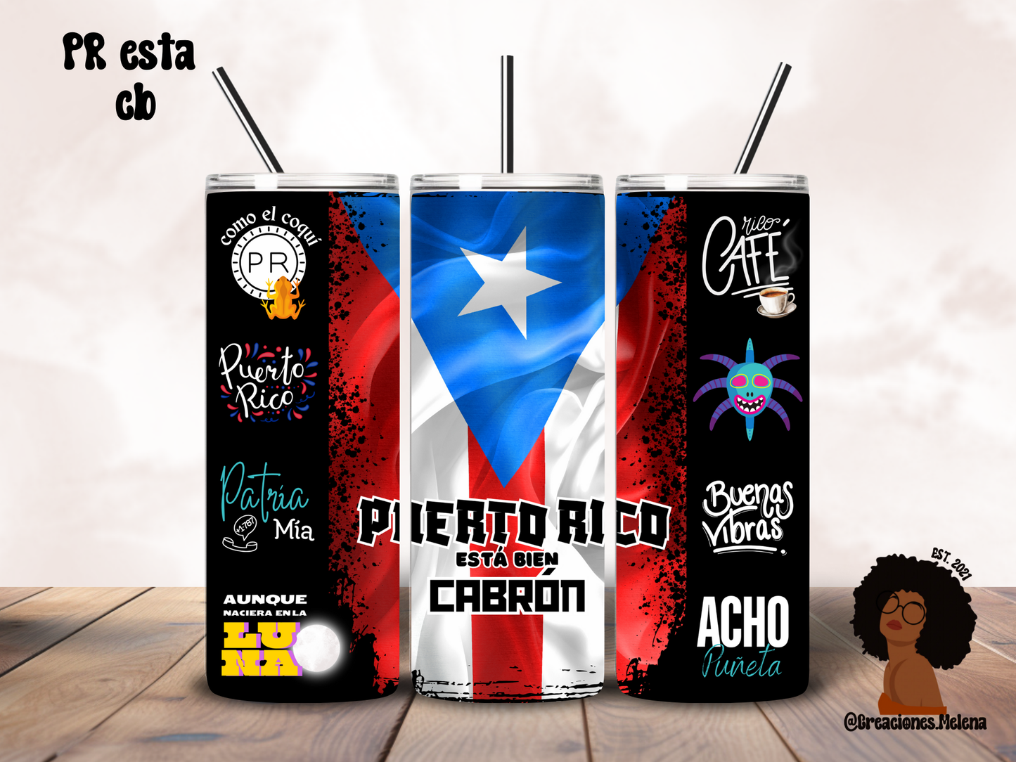 Puerto Rico 20oz Tumbler