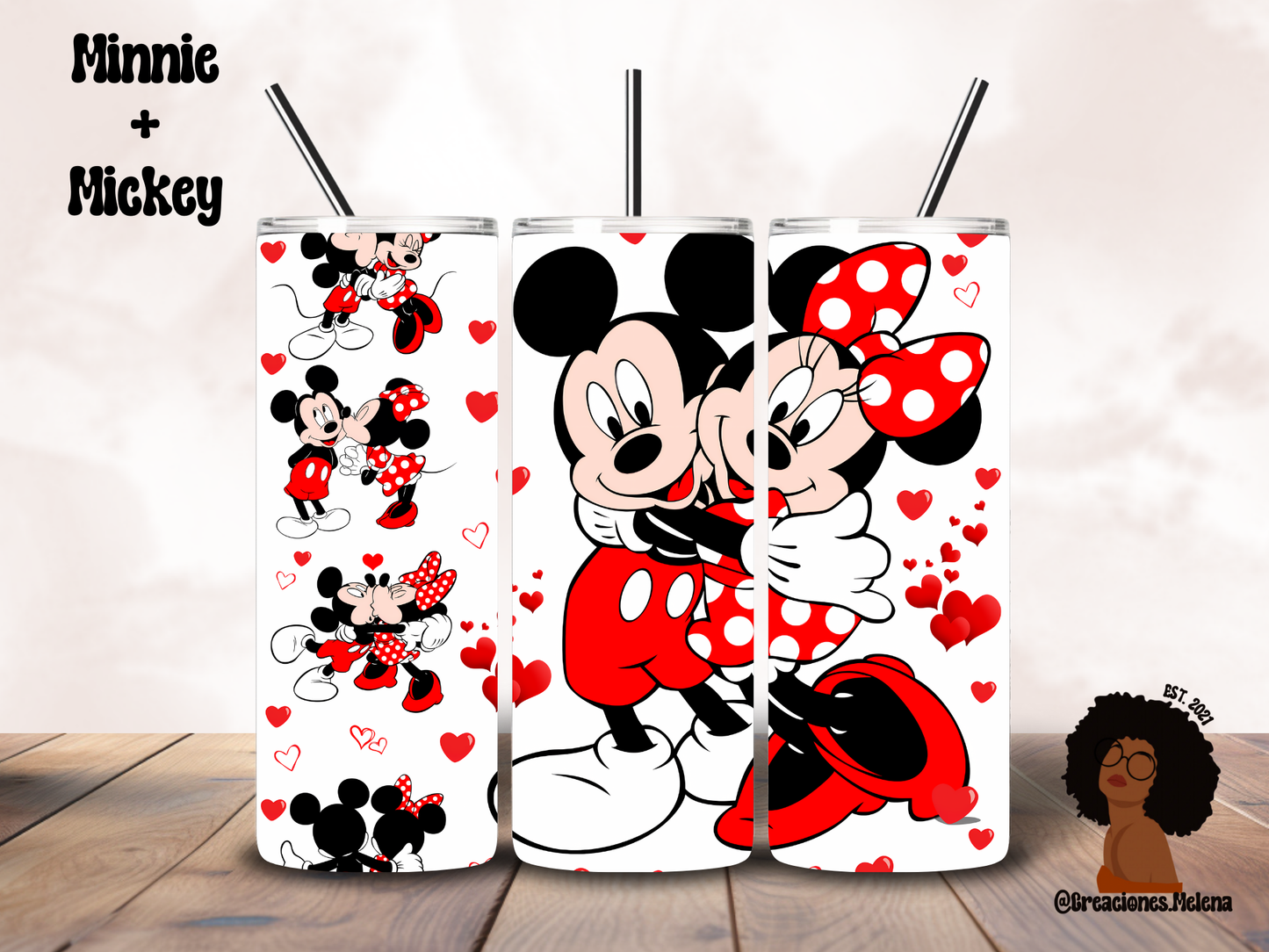 Mickey Minnie 20oz Tumbler