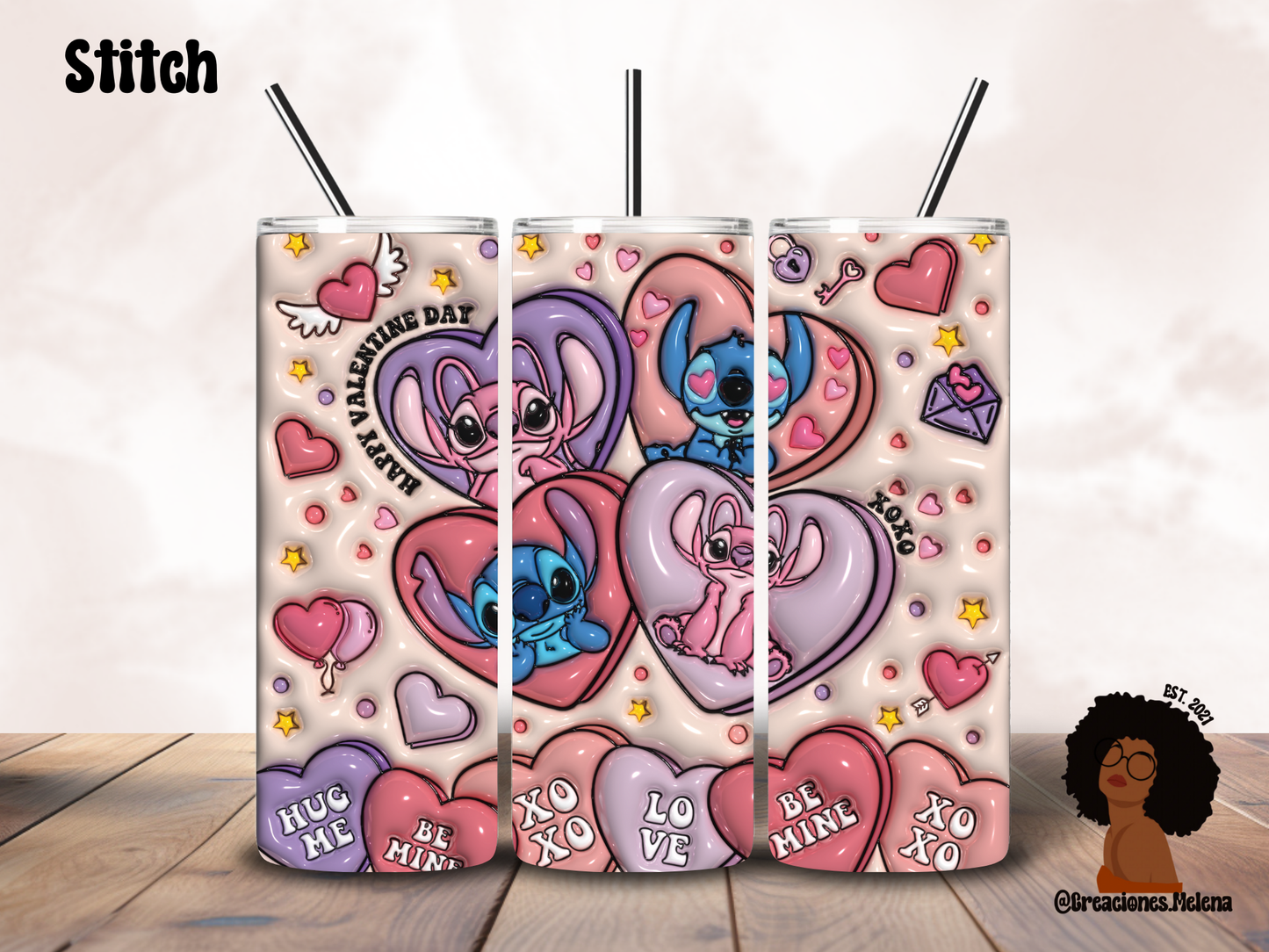 Stitch Angel 20oz Tumbler