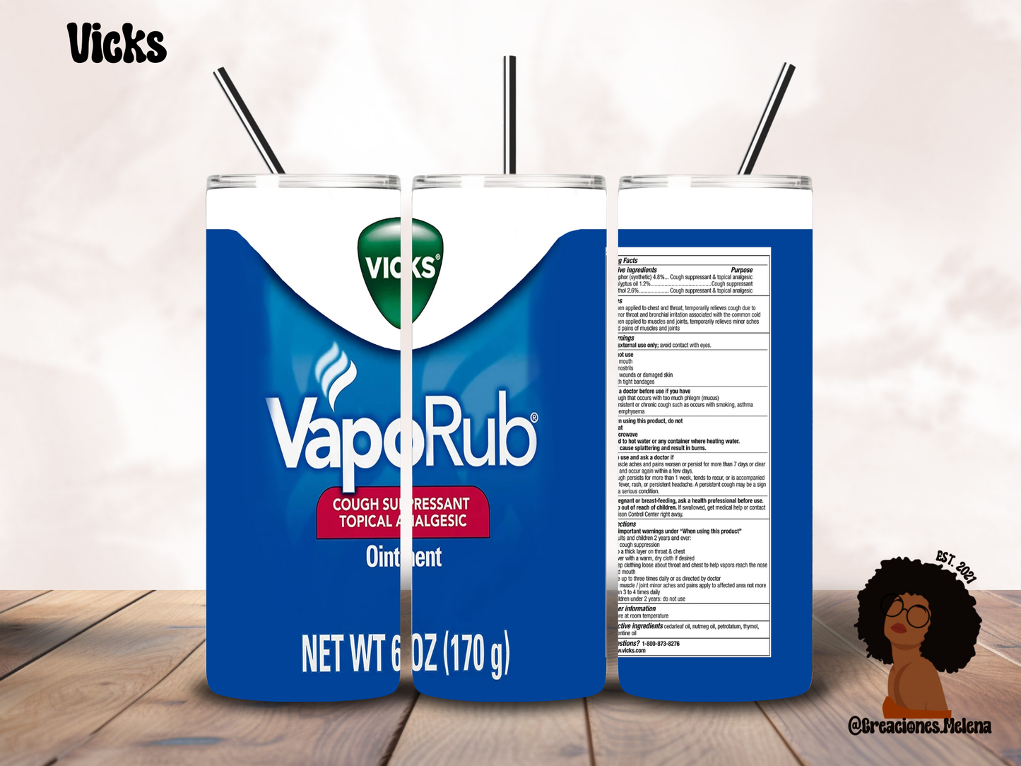 Vicks 20oz Tumbler