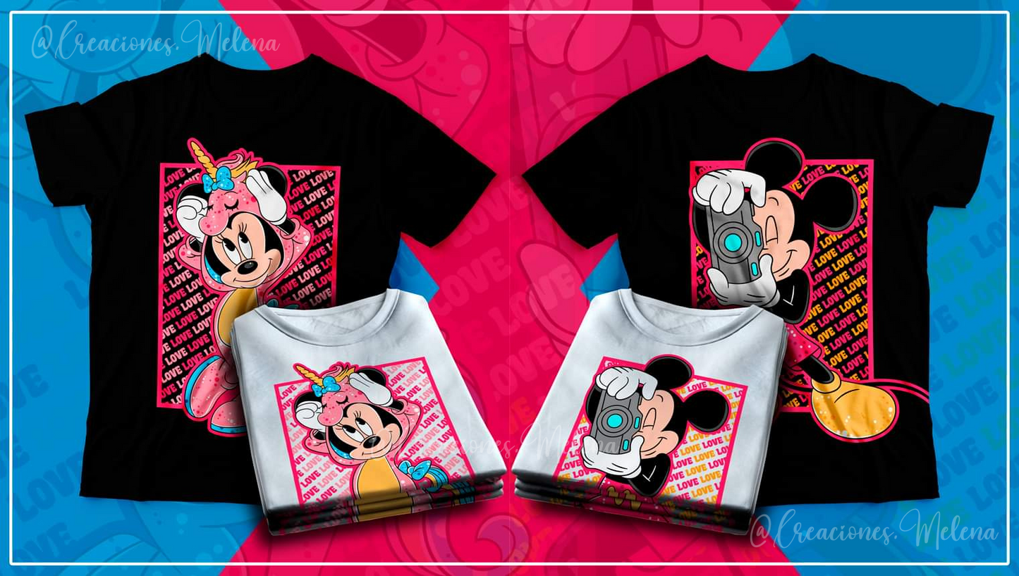 Minnie/Mickey T-shirt