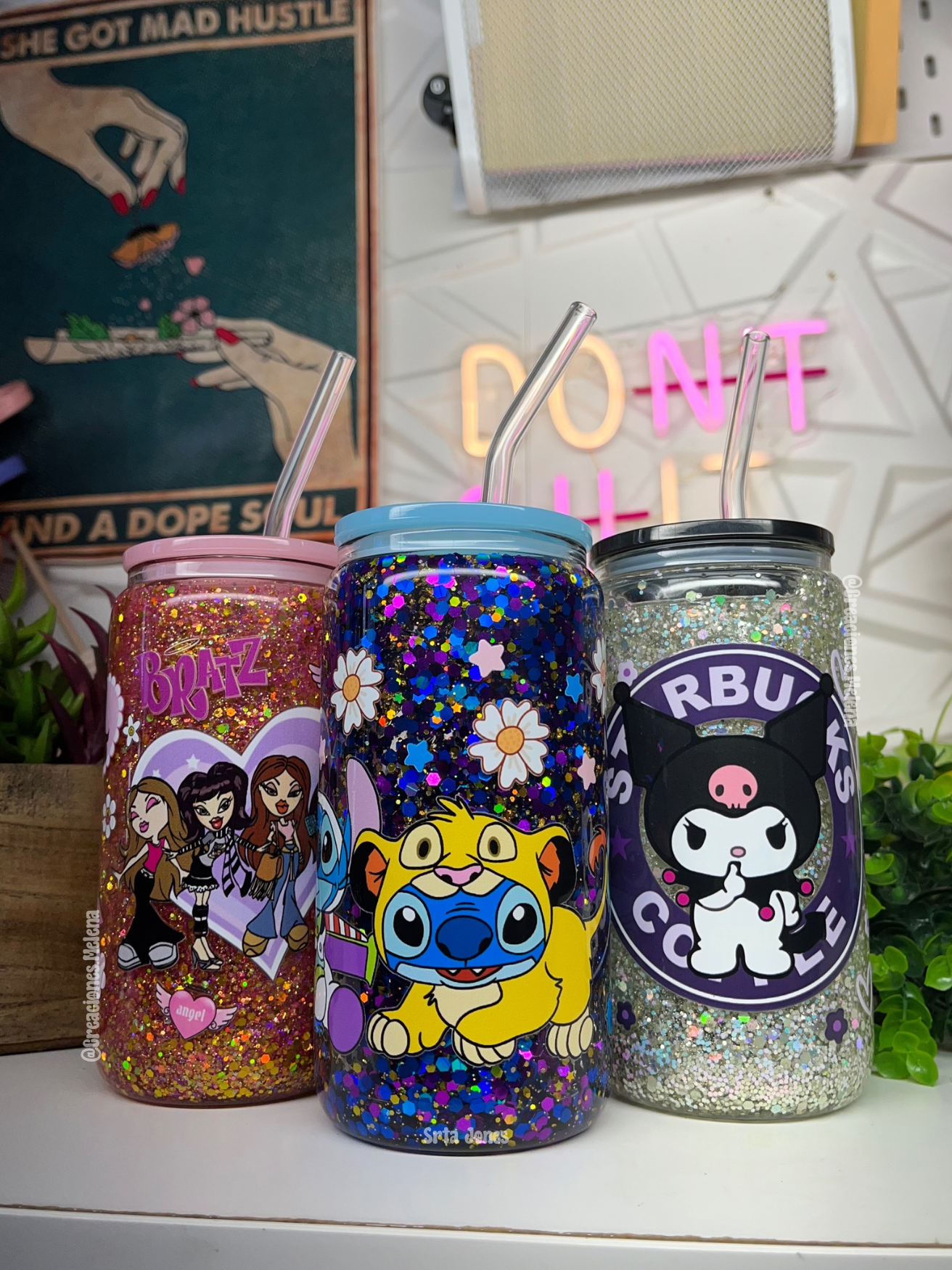 16oz Glass Snowglobe