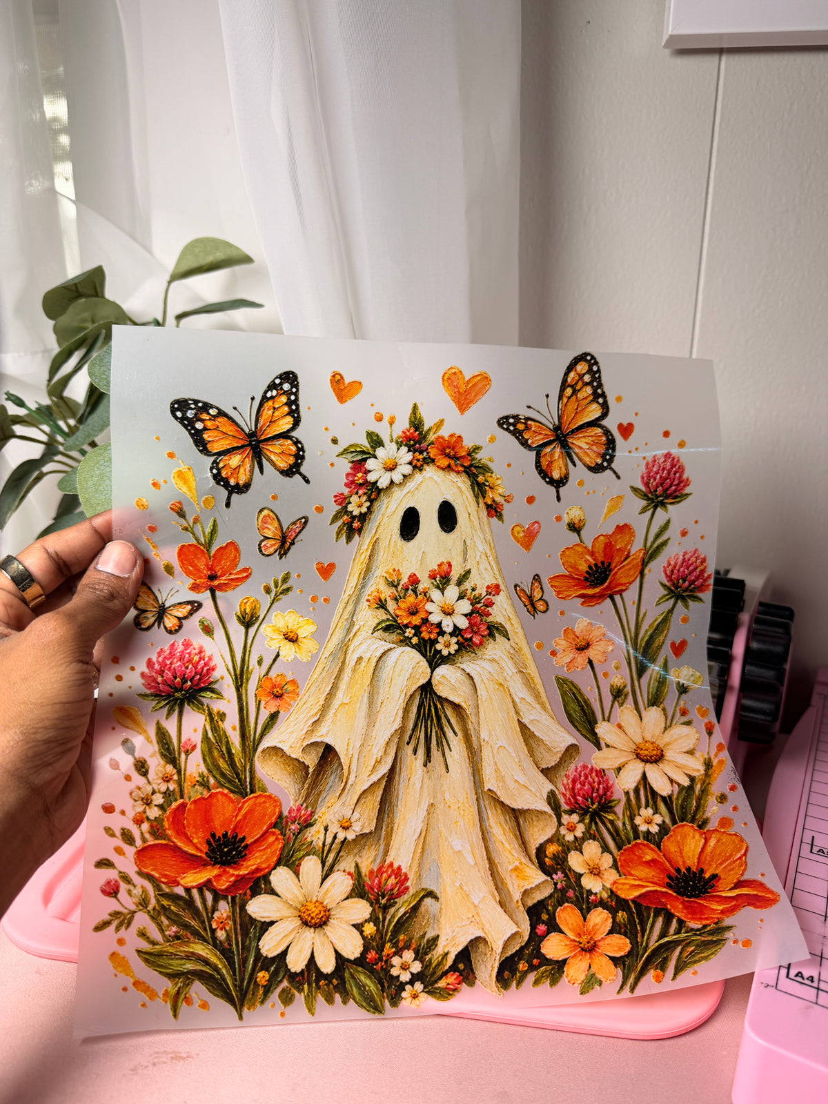 Butterfly Ghost DTF