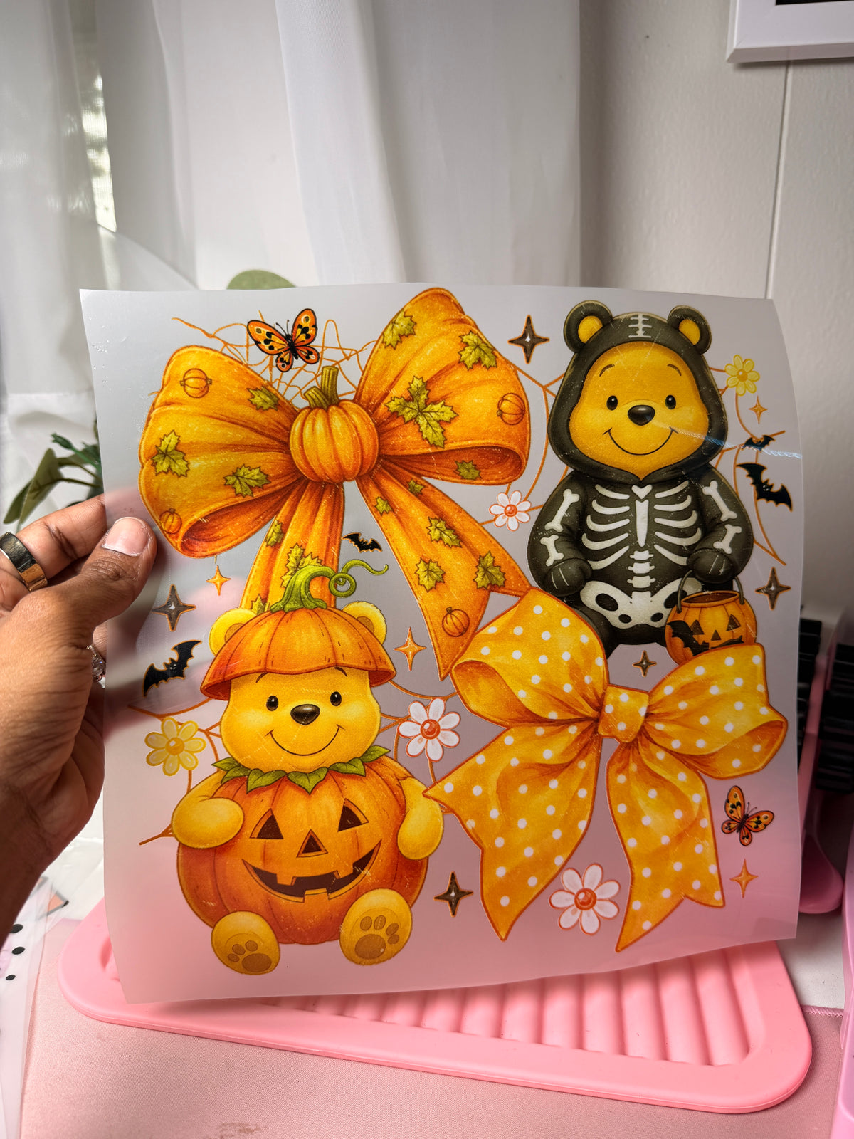 Spooky Pooh DTF