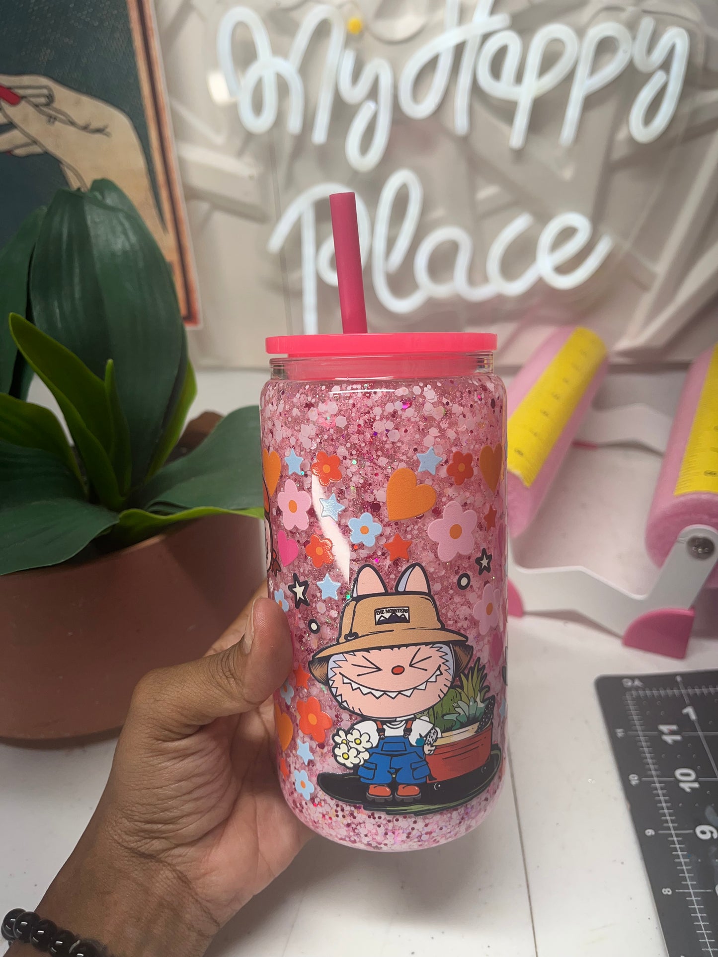 16oz Glass Snowglobe