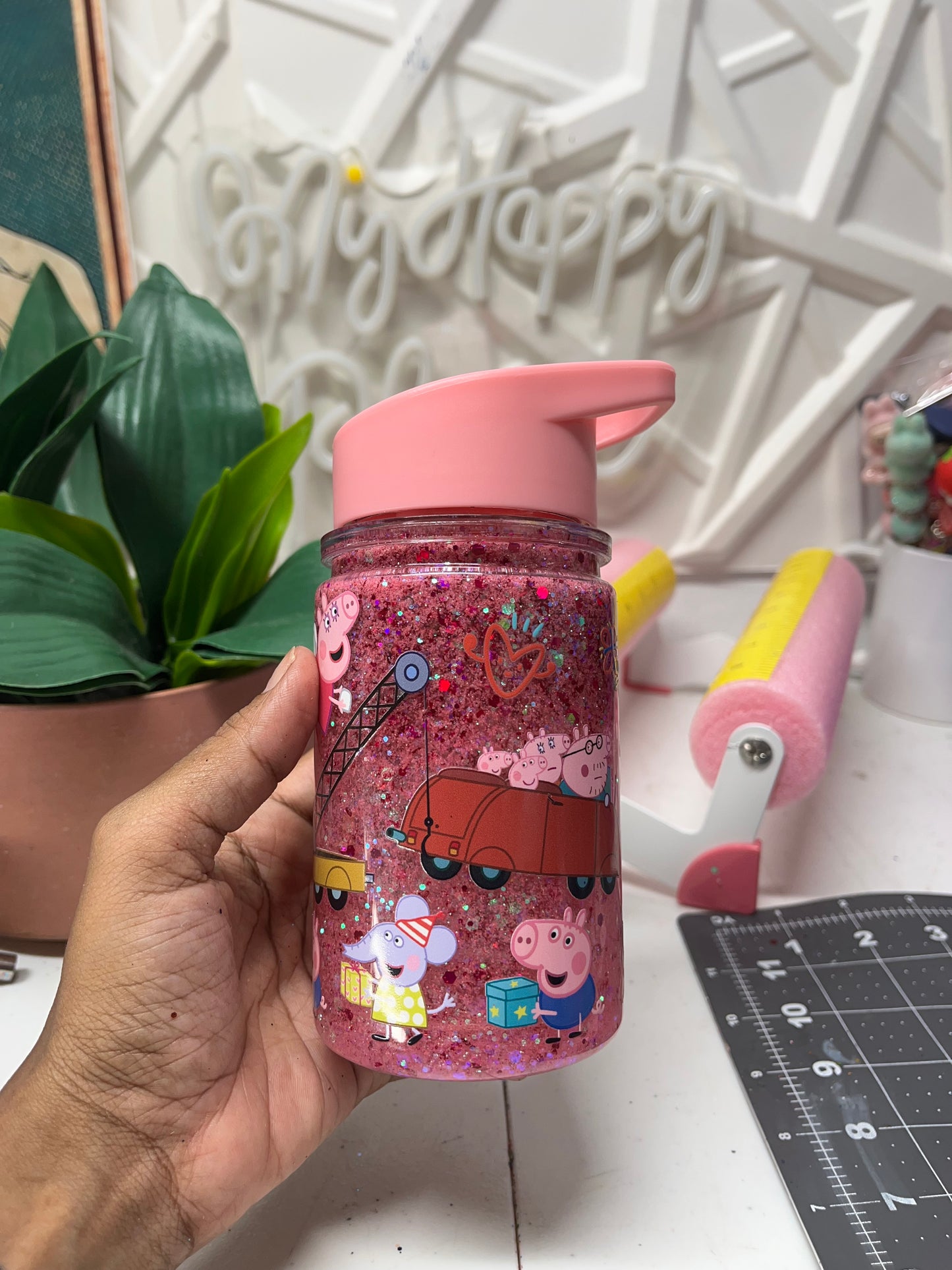 Peppa Kids Snowglobe (Acrylic)