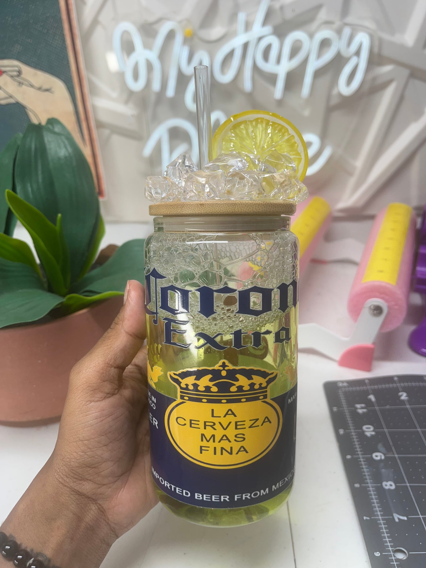 16oz Glass Snowglobe