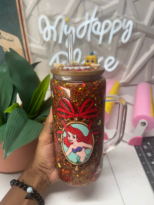 Ariel 20oz Snowglobe (Glass)