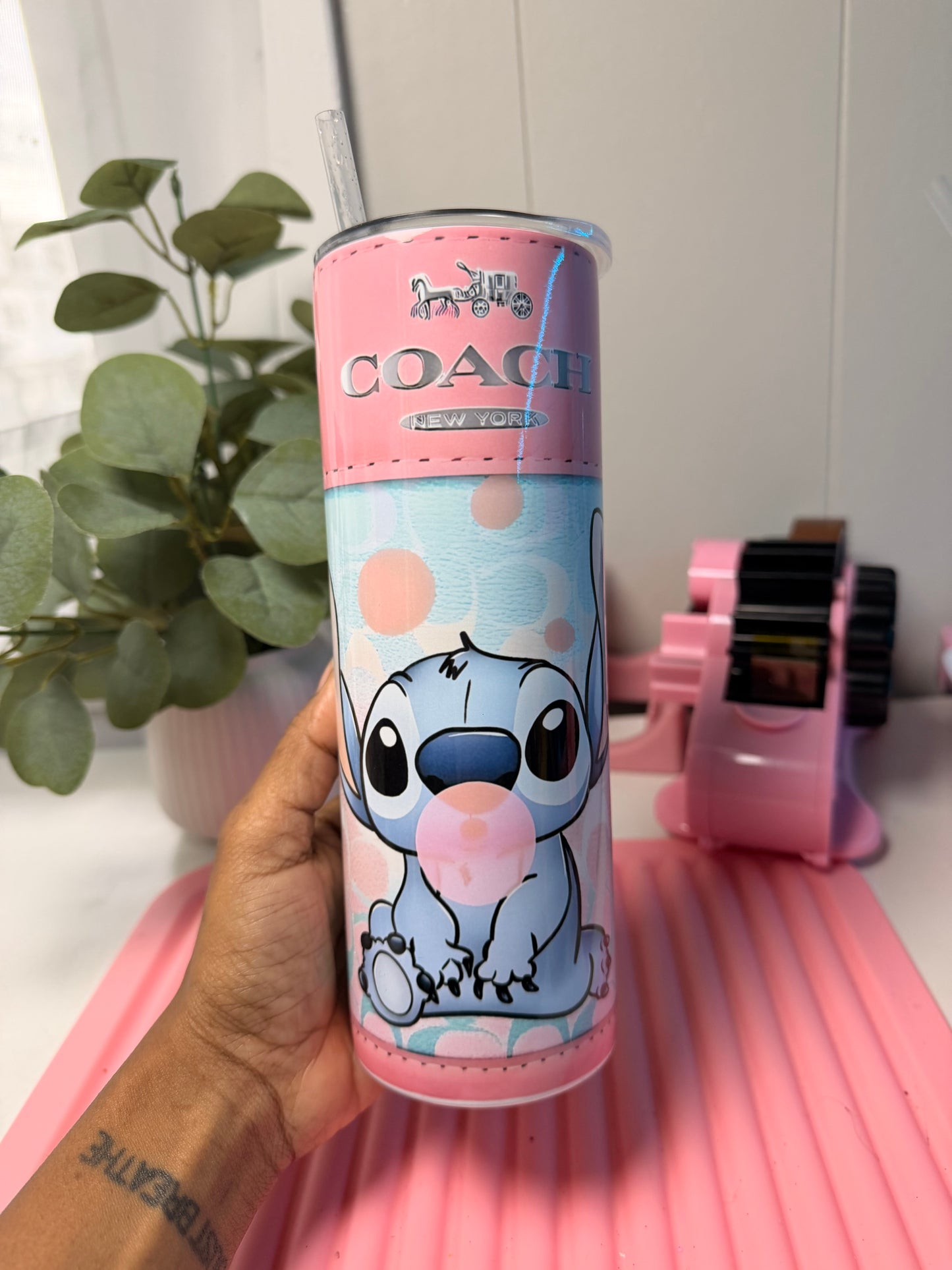 Stitch|Coach 20oz Tumbler