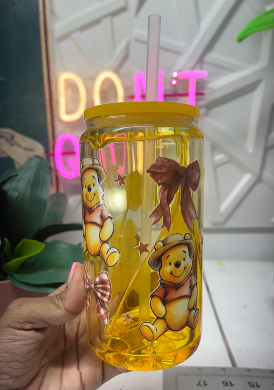 16oz Pooh Honey Drip Snowglobe
