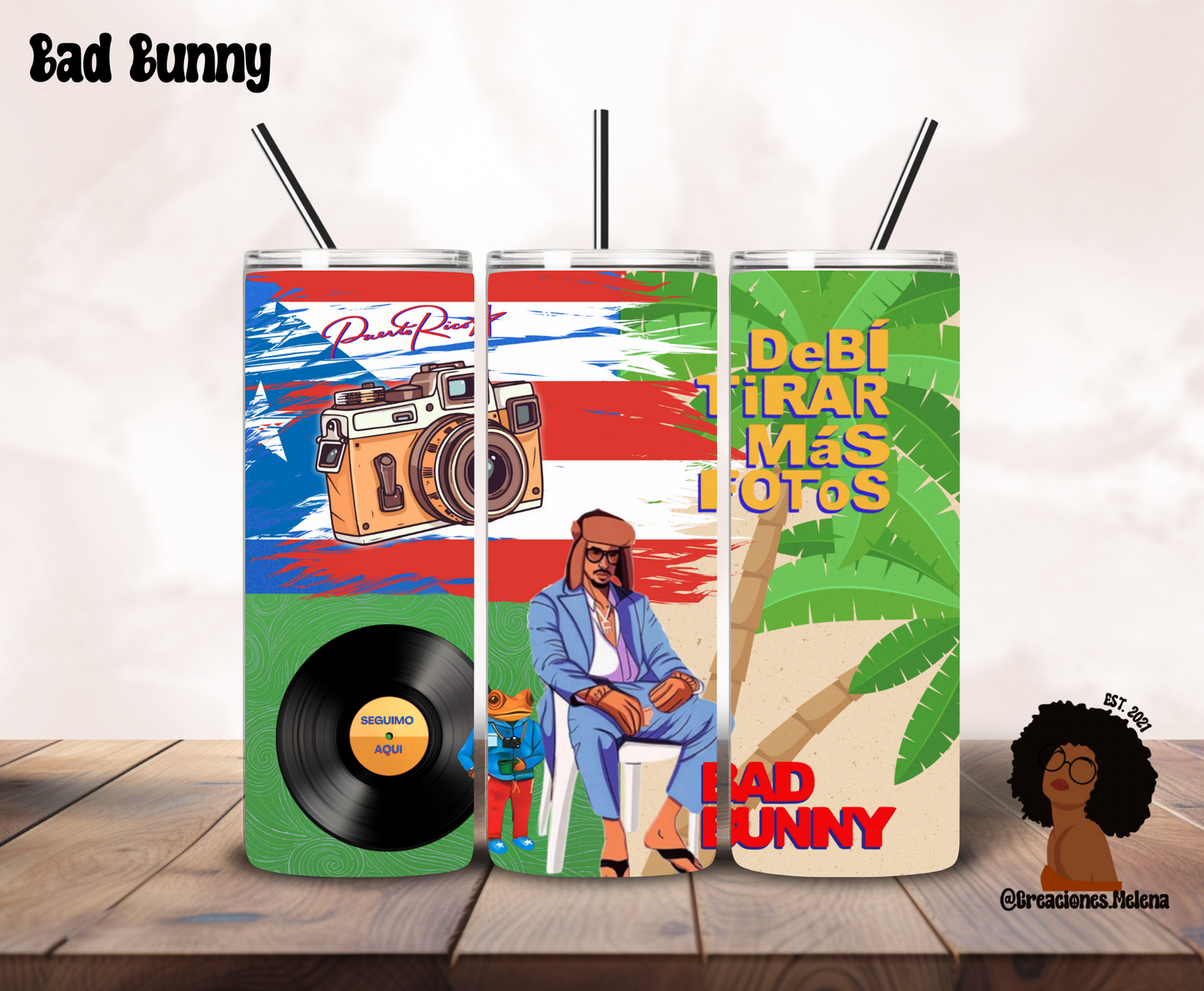 Bad Bunny 20oz Tumbler