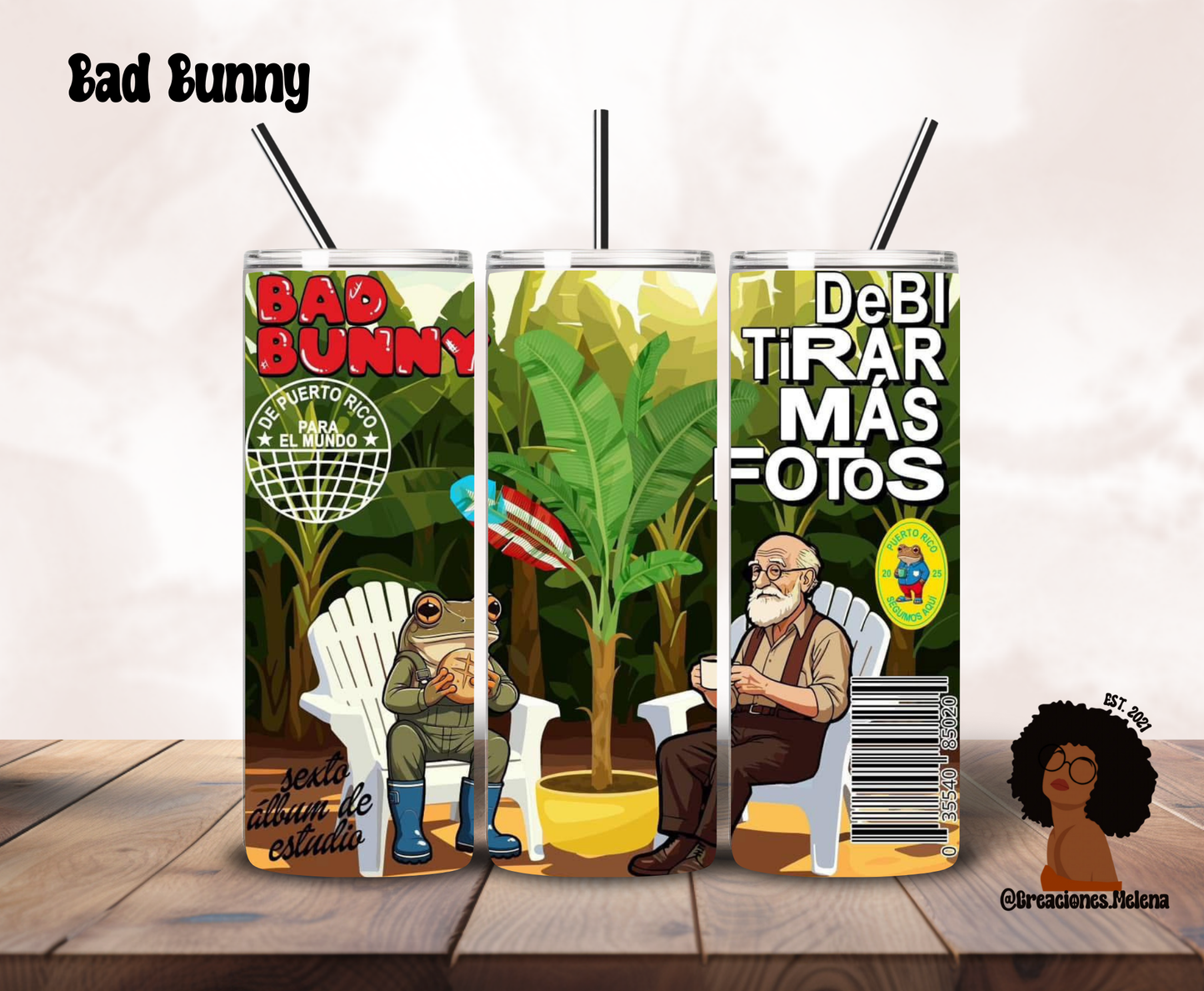 Bad Bunny 20oz Tumbler