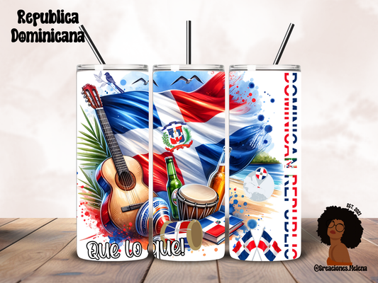 Republica Dominicana 20oz Tumbler