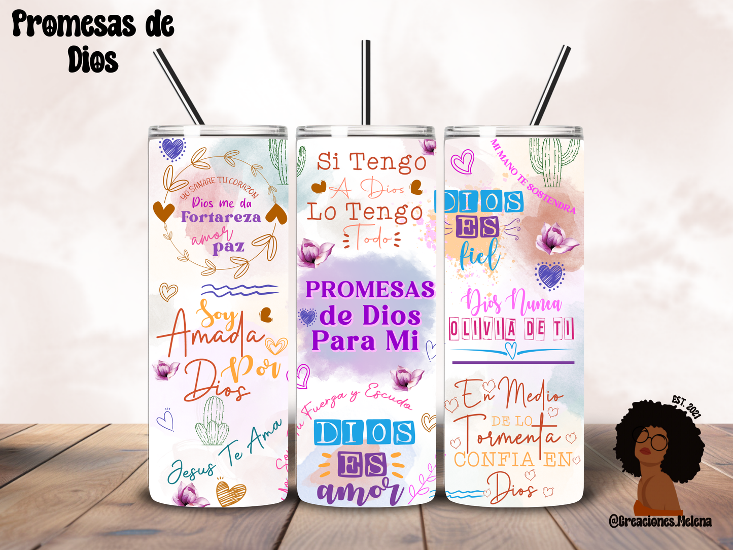 Promesas de Dios 20oz Tumbler