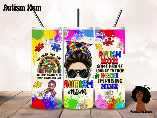 Autism Mama 20oz Tumbler