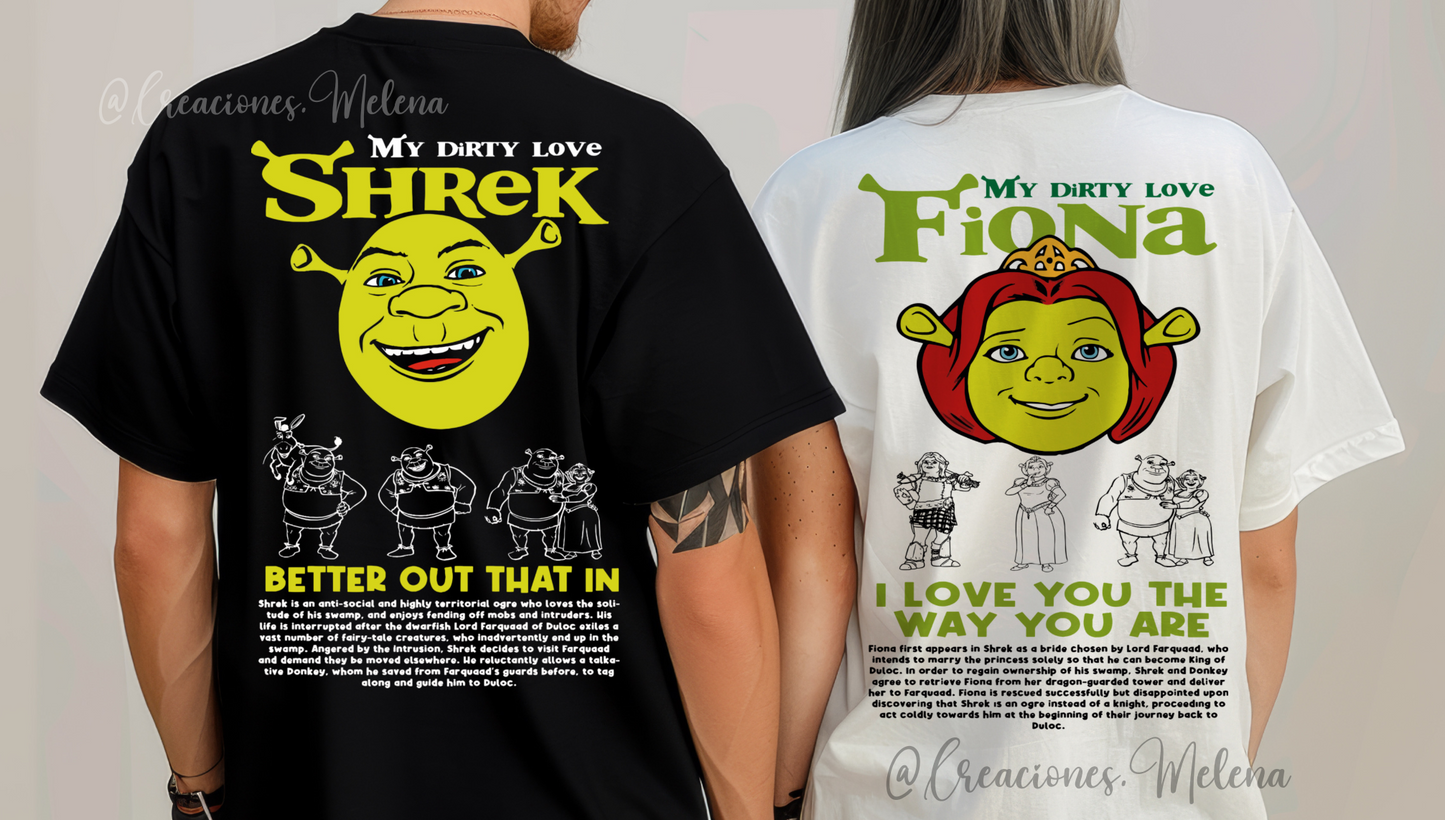 Shrek/Fiona T-shirt